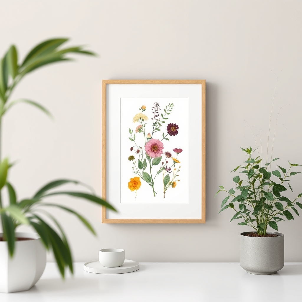Pressed Botanical Art Print