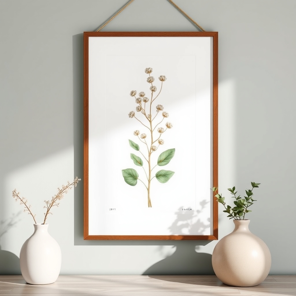 Framed Botanical Print