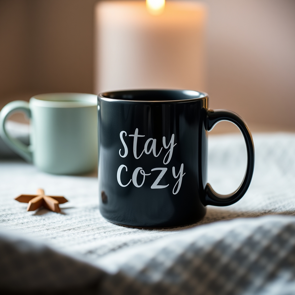 'Stay Cozy' Cottagecore Mug